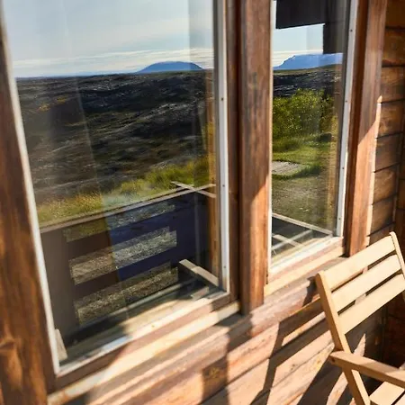 Villa Hlid Huts à Mývatn Extérieur photo